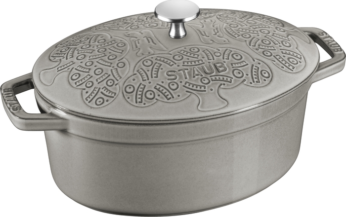 フォレストココット オーバル 23cm　グレー