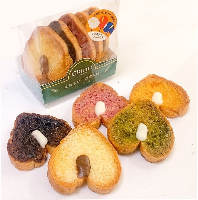 "オール近大"川俣町発・復興人材育成プロジェクト 産官学連携商品「アンスリウムラスク」を新発売