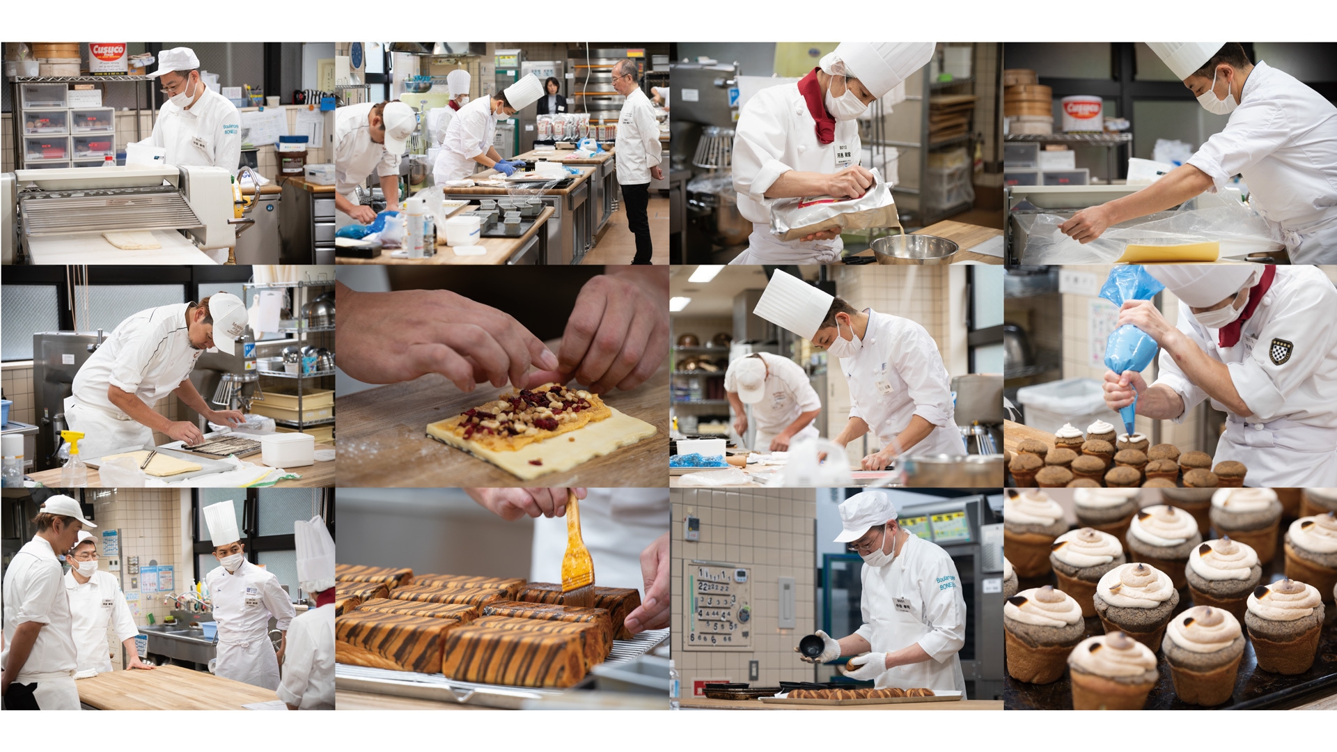 昨年(第15回)パン部門実技審査の様子