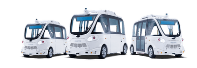 図1.自動運転EVバスイメージ