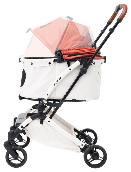 180度開閉可能な幌