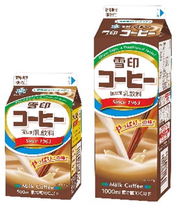 「雪印コーヒー」(500ml、1000ml)