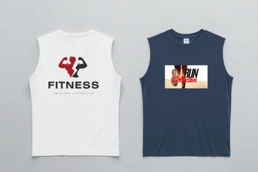 【UPF50+ UVカット】オリジナル吸水速乾 サステナブルドライスリーブレスシャツ｜スマホでデザインOK｜9/1新発売