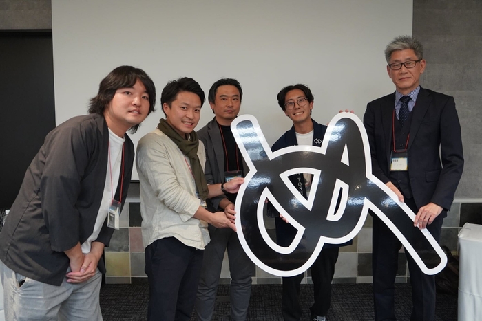 左からの山口様、 今井様、村井様、木村、平田様