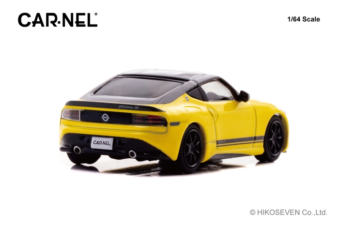1/64 日産 フェアレディ Z Version ST Customized Edition 2023 Ikazuchi Yellow / Super Black:右後