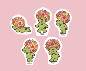 ガーデンベアステッカー