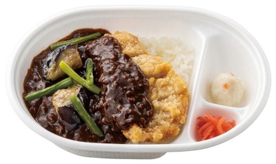 得弁ランチシリーズ  麻婆竜田得弁ランチ  538円(税込580円)
