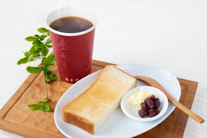 「トーストセット」 500円(税込)