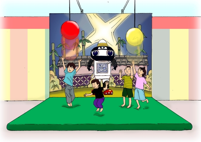 ぼよよんジャンプ!(イメージ)