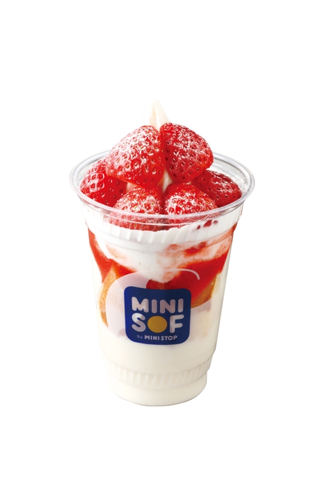 フレッシュいちごのショートケーキパフェ イメージ画像