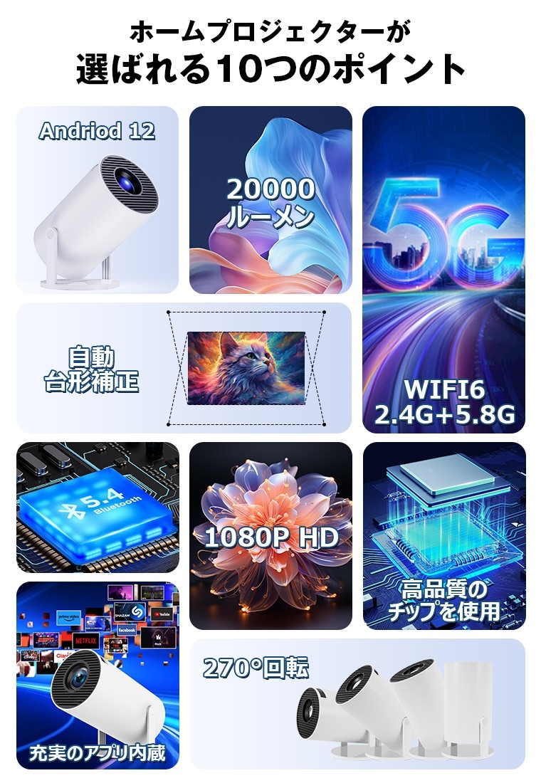 2026年新生活向けスマートプロジェクター改良モデル発売。PSE認証取得