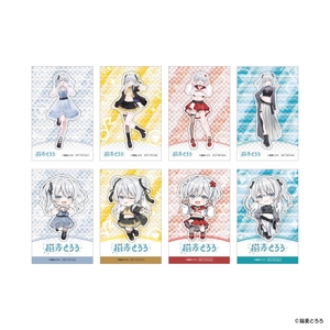 ▲第2弾ホロステッカー(全8種)