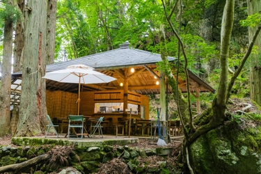 岡山「山乗渓谷そうめん流し 涼水亭」期間を拡大して営業開始。オリジナルそうめんも開発中。