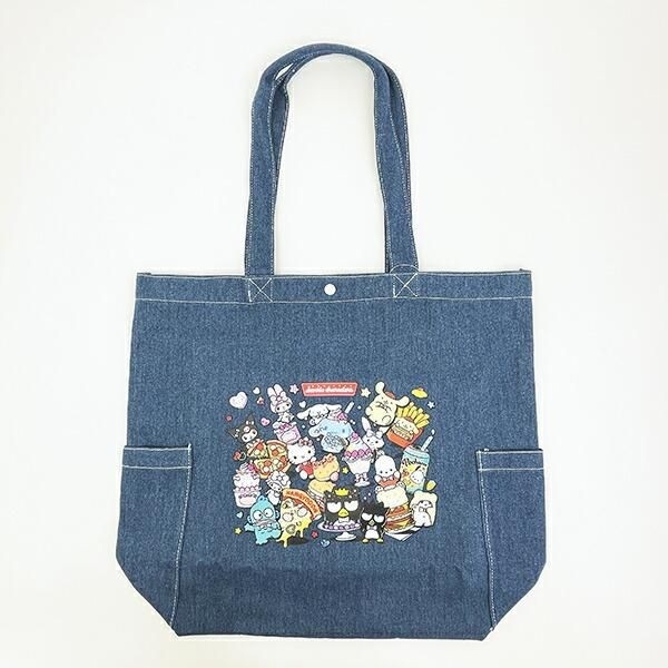 【サンリオ×ダイナー】カラフルで可愛い！デニムバッグとポーチでアメカジコーデを完成