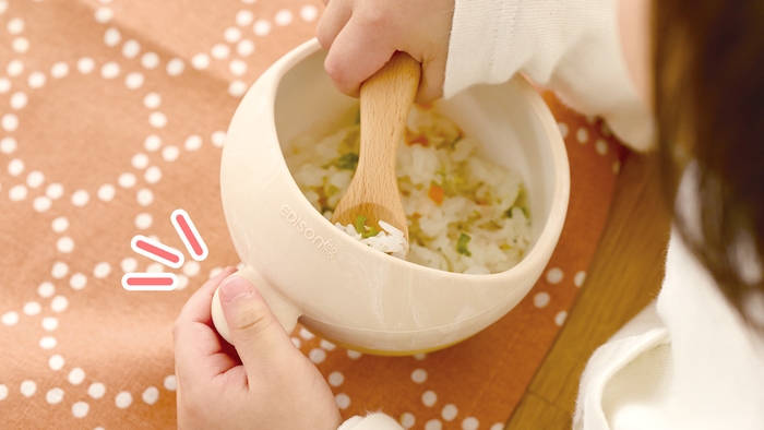 こだわったグリップ付き