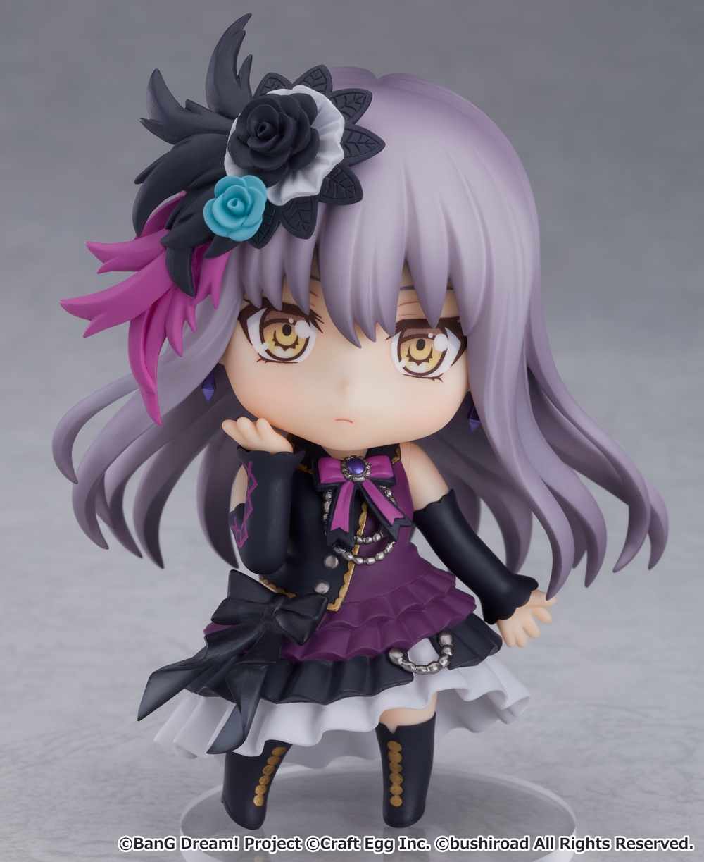 ねんどろいど　湊友希那　バンドリ　Roselia 大人気スマホゲーム 『BanG Dream! ガールズバンドパーティ！』から