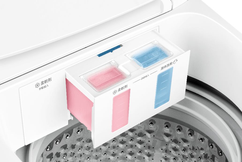液体洗剤柔軟剤「自動投入」機能