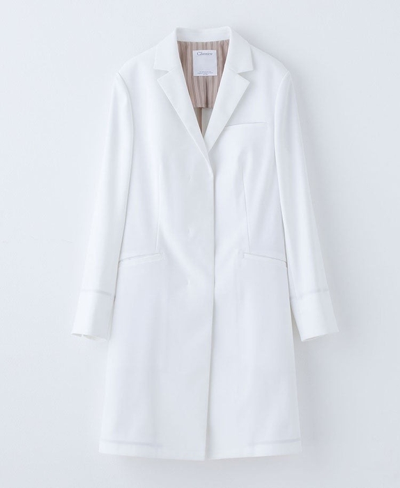 M07 レディース白衣:ライトドクターコート