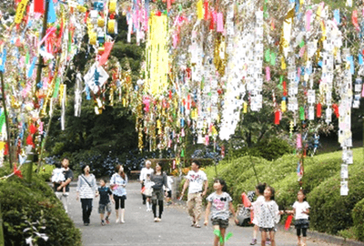 七夕飾り（過去開催の様子）