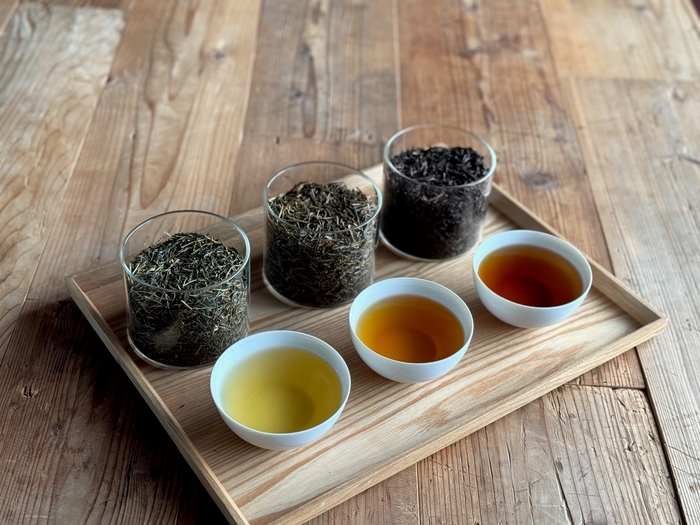 焙煎度の違う原料