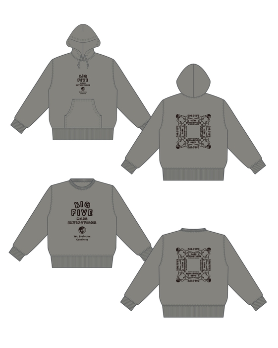 ナイジェル グラフ_コラボ_パーカースウェット（大人）