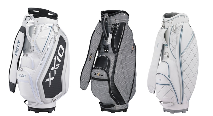 写真左から、プロレプリカモデル「GGC-X163」、超軽量モデル「GGC-X164」、レディスモデル「GGC-X165W」