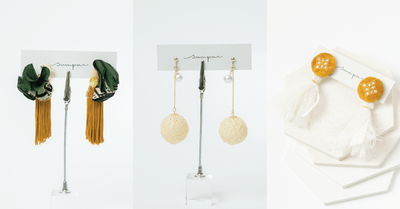 産廃再利用アクセサリーの秋冬コレクション