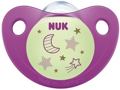 おしゃぶりナイト＆デイ（キャップ付き）三日月