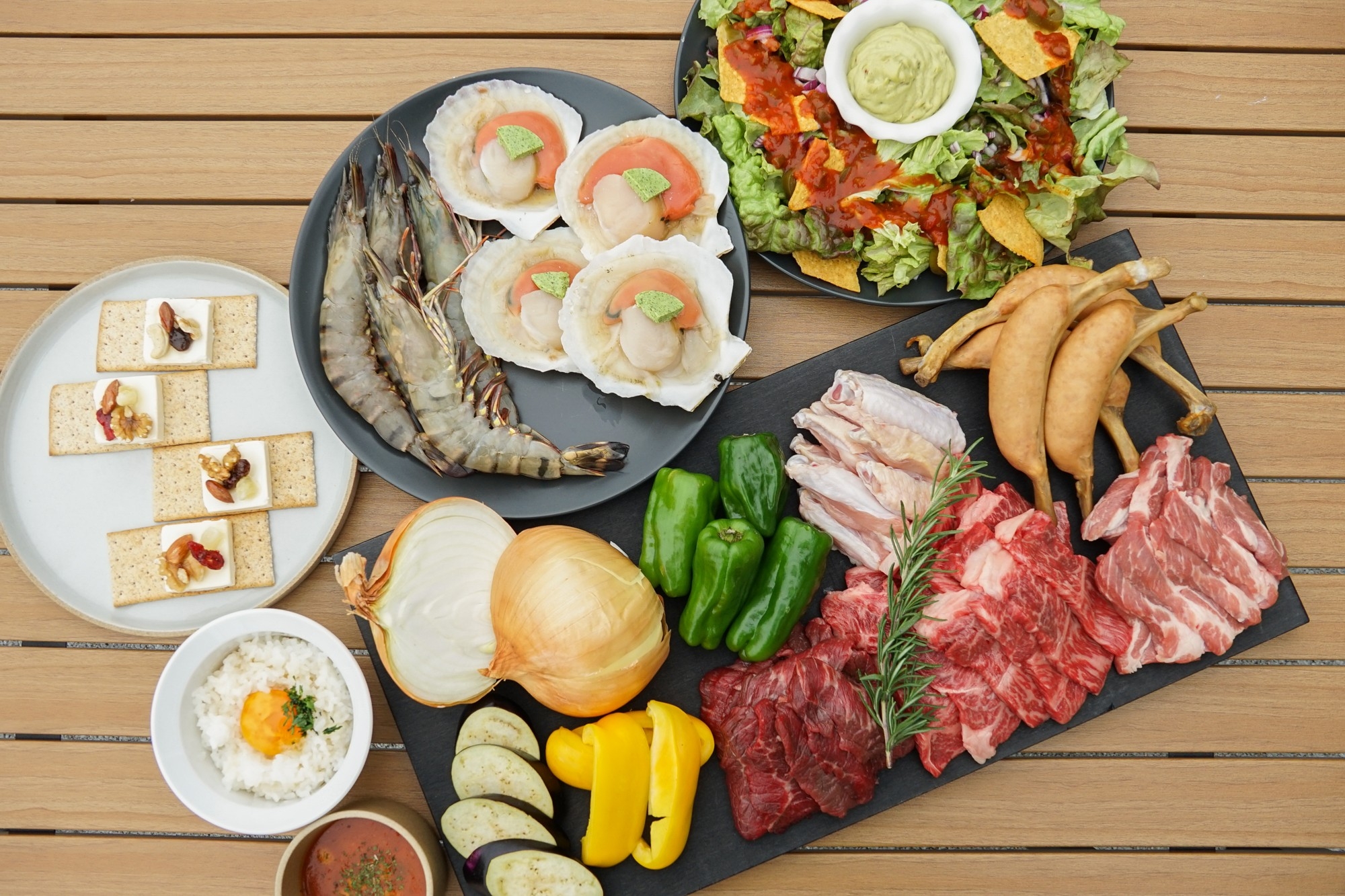 神戸ウォーターフロントTOTTEIで手ぶらBBQ　EN³が"開港祭"にあわせ3月20日より新サービス開始