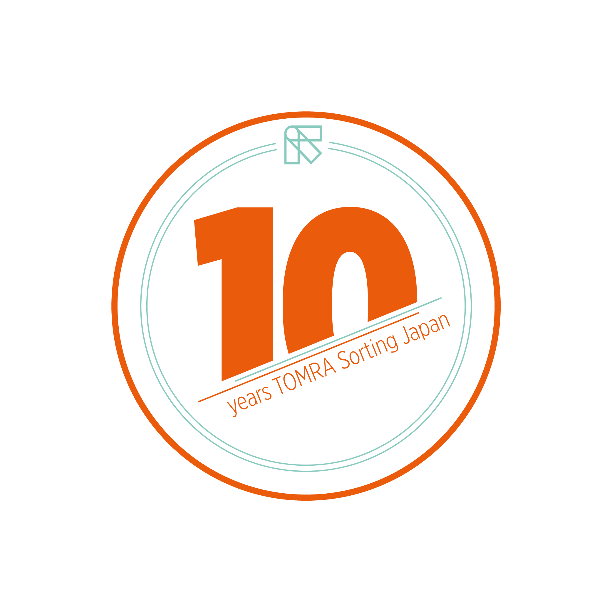 トムラソーティング株式会社_10周年ロゴ