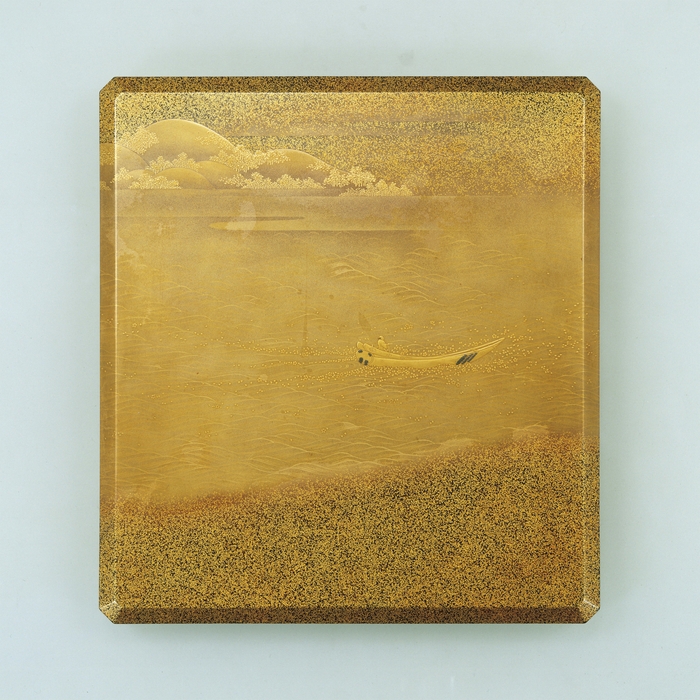 重要文化財 比良山蒔絵硯箱