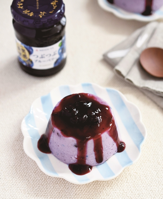 ブルーベリーヨーグルトプリン