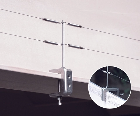 株式会社コーユー、防鳥ワイヤー「ハトワイヤー」新支柱を正式販売開始