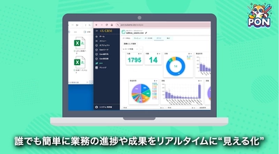 データが動けば、現場が動く──「PON」公式ムービー、ついに公開！