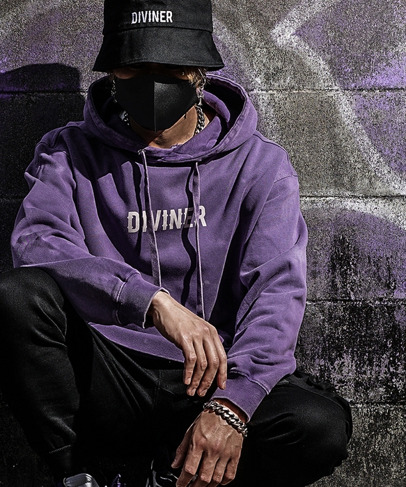 Haze Hoodie / ヘイズフーディー(パープル)