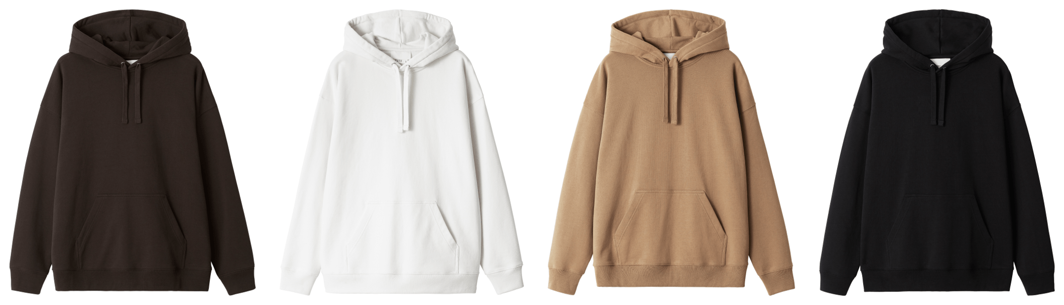 スウェットパーカ¥4,999 (100% ベターコットン)