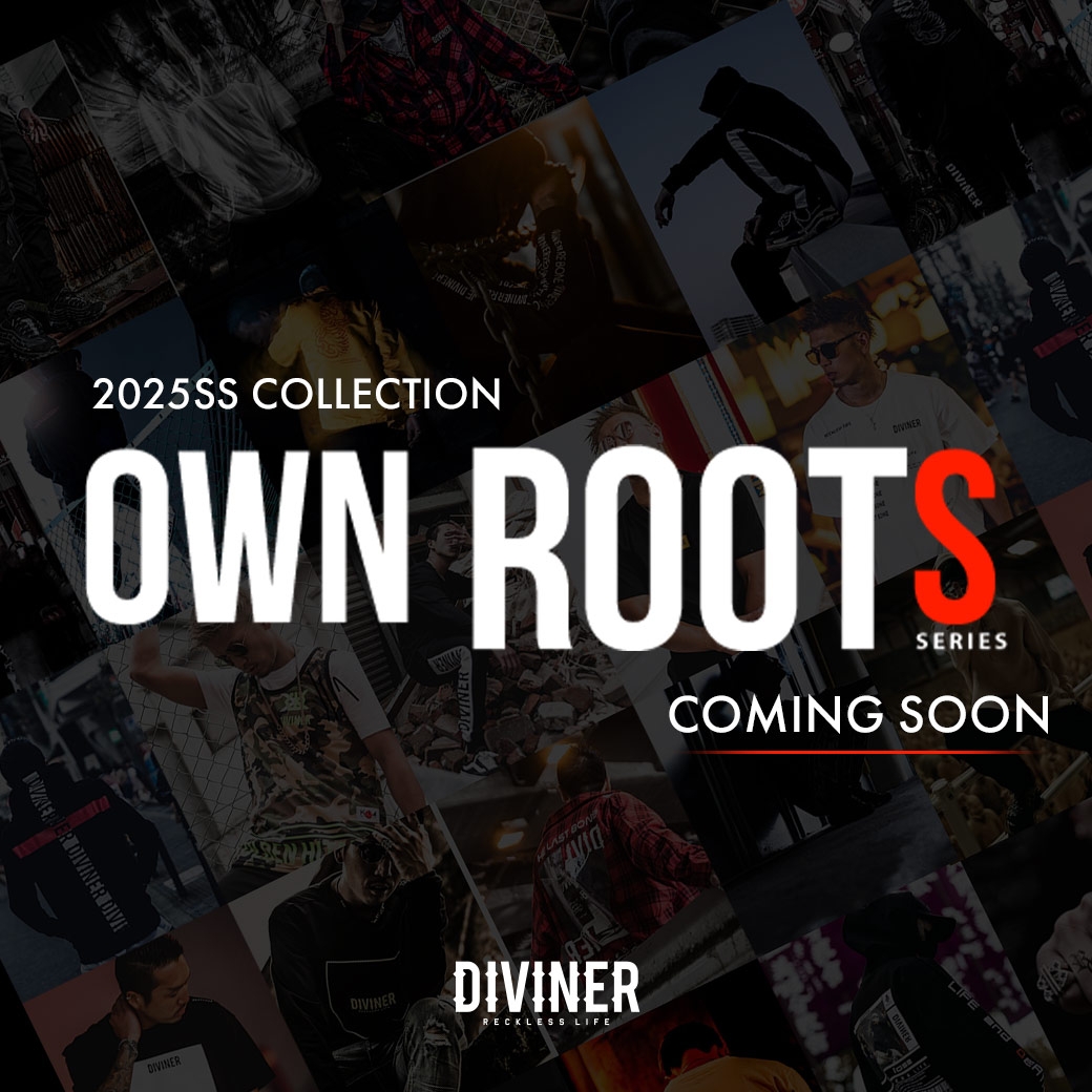 ブラックストリートファッションで話題の『DIVINER(ディバイナー)』より、大人気アイテムがリストック。