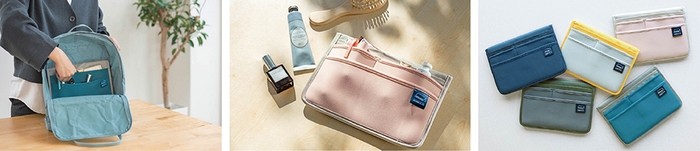 ポケットに挟むだけ!小物がすぐ見つかる・取り出せる