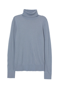 ファインニット タートルネックセーター¥2,499