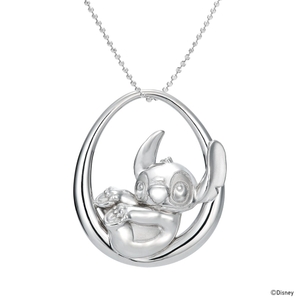 “「スティッチ」といつも一緒にいたい”との想いでオーダーいただいたネックレス。