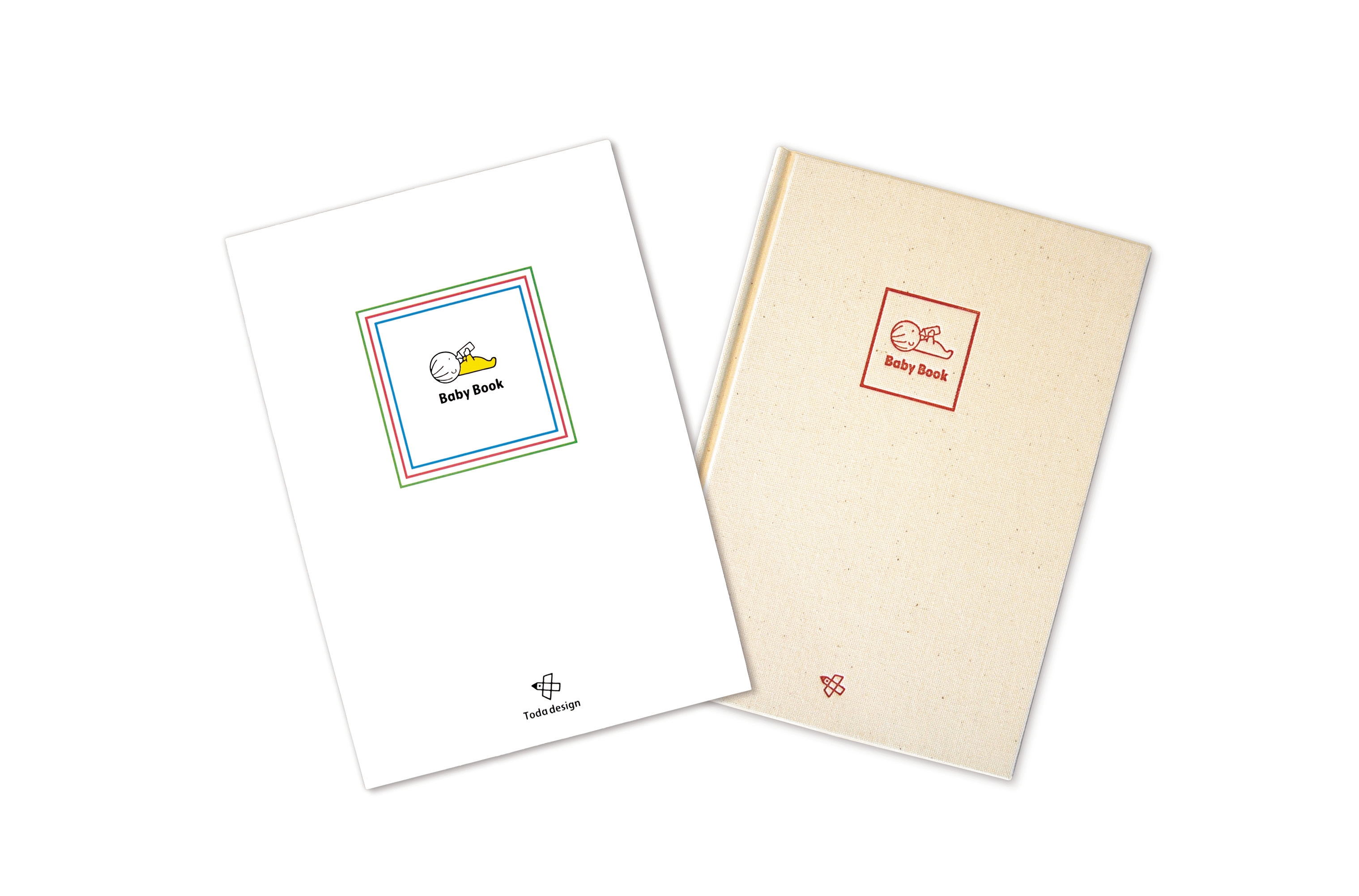 布張りの表紙をケースに入れて