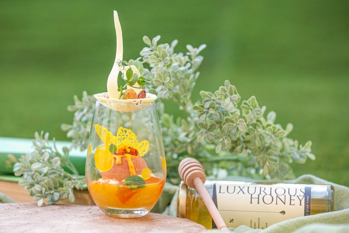 はちみつ柑橘パフェ(オプション)