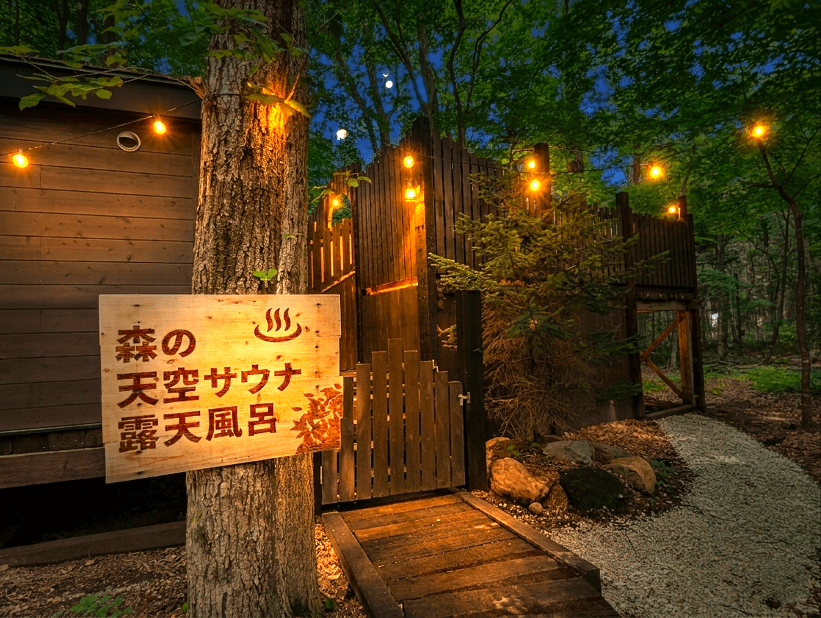 「Mimoza Retreat NASU」で体験する夜通しサウナ
