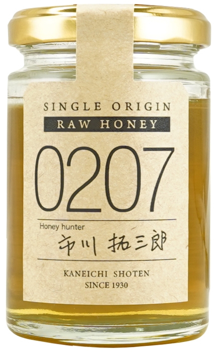シングルオリジンハニー0207 北海道風連町産あざみ、菩提樹蜂蜜 140g