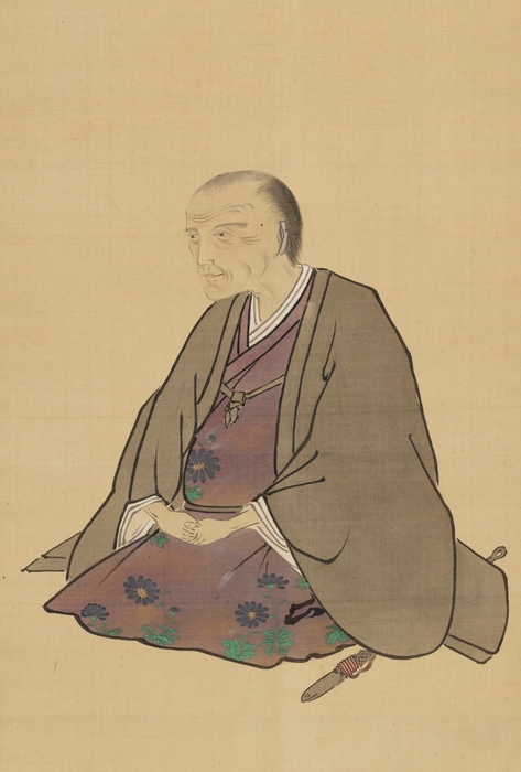 佐野長寛像(部分)西村宗三郎筆 安政3年(1856)個人蔵 画像提供:京都国立博物館