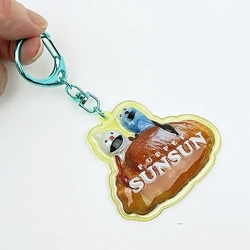 やさしい存在感に癒されたいひとにおすすめ！ パペットスンスンのもこもこグッズandぷっくりキーホルダーが毎日楽しく寄り添います！