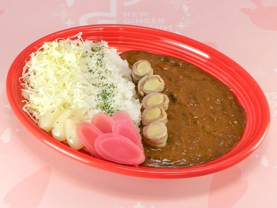 【チャンピオンカレーコラボ】岩下の新生姜肉巻きカレー　普通盛り1,400円／大盛り1,500円