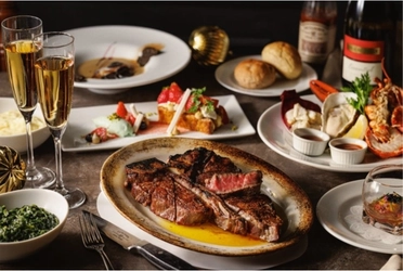 “2025 クリスマスコースの予約開始” ベンジャミンステーキハウス 東京ガーデンテラス紀尾井町