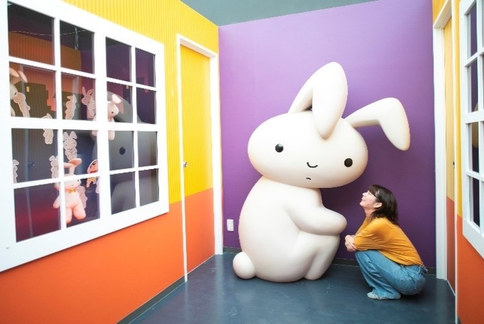 ▲ホラーハウスにはユーモアあふれる仕掛けが満載!