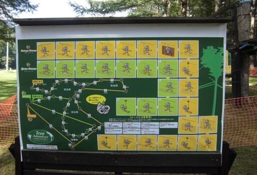 ツリーアドベンチャー全景
